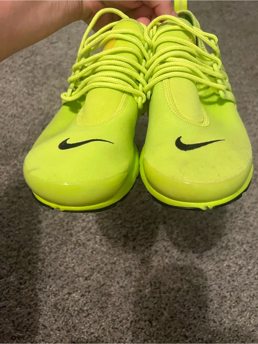 Nike Women's Volt/Black Athletic Sneaker